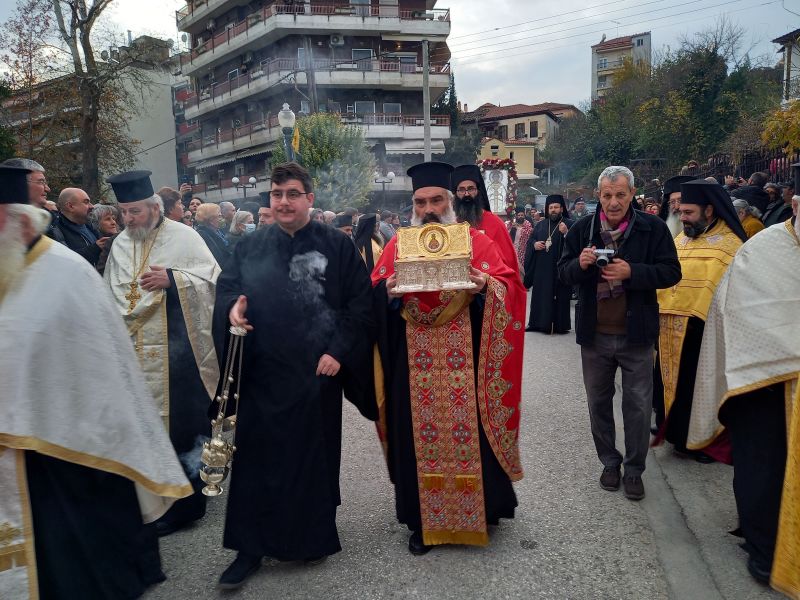 Ἡ ἑορτή τῆς πολιούχου μας Ἁγίας Βαρβάρας